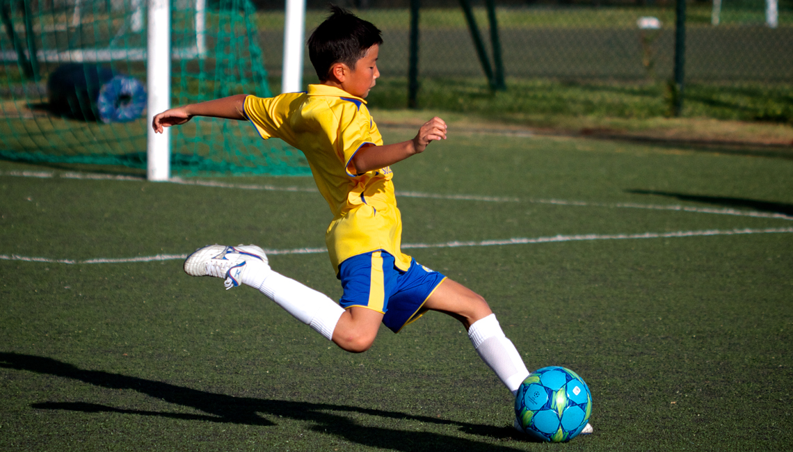 Football Camp at Stanley Ho Sports Centre, Hong Kong